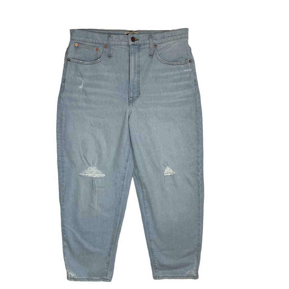 Madewell Balloon Jeans in Baleberry Wash Size 31